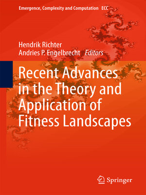 cover image of Recent Advances in the Theory and Application of Fitness Landscapes